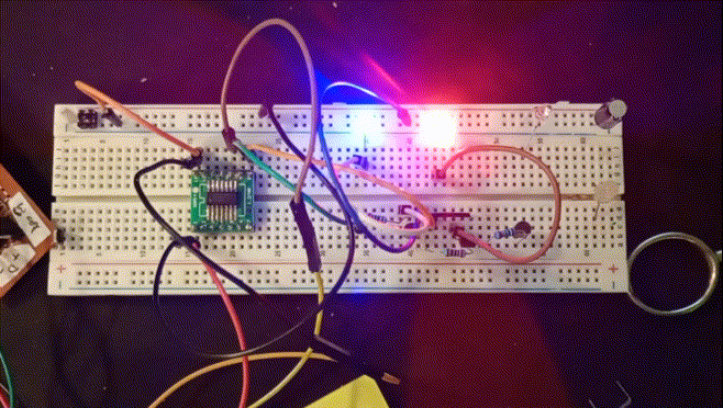 attiny pwm police strobo